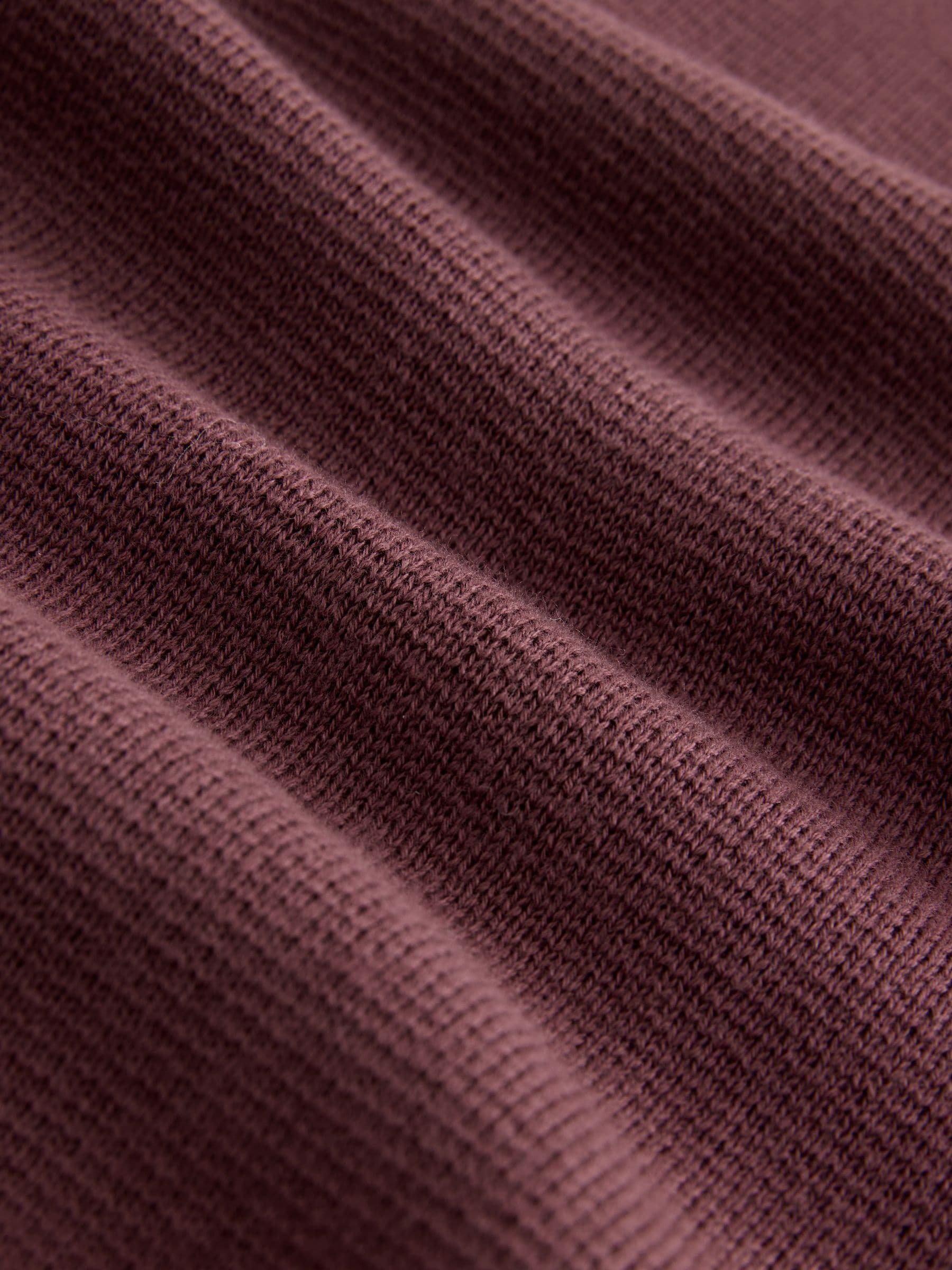 Roze - Effen - Regular fit 100% katoenen premium trui met korte rits