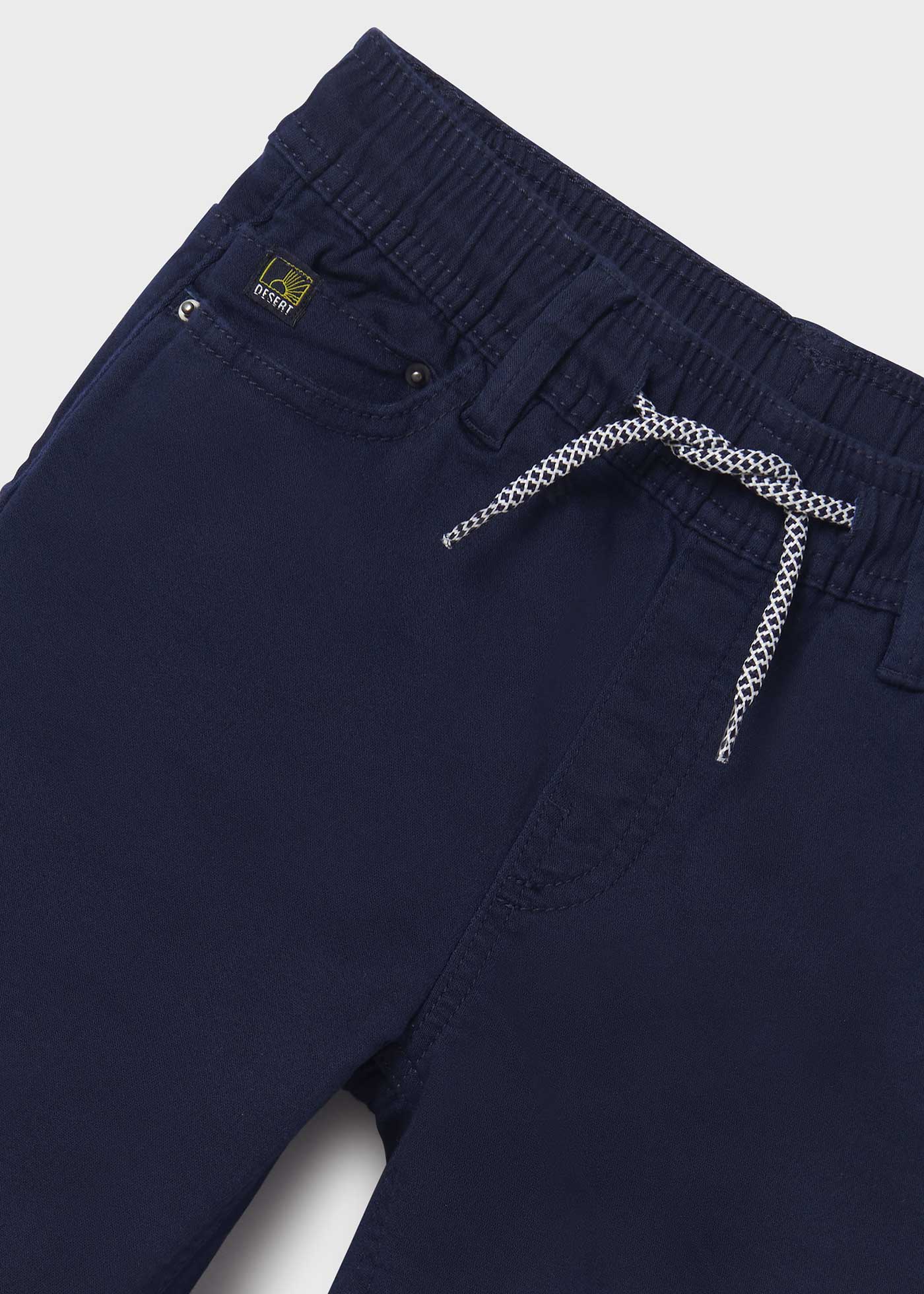 Bermudas de algodão sustentável para meninos