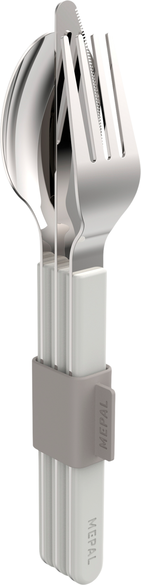 Mepal Silueta Besteckset 3-teilig Nordic white