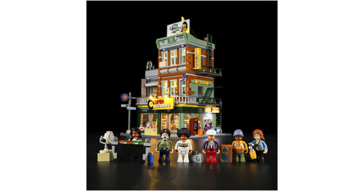 LumibricksStreet Fusion - Record Store Constructiespeelgoed  (F9058)