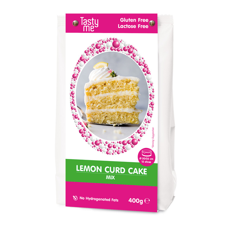 Tasty Me cakemix - lemon curd - 400 gram