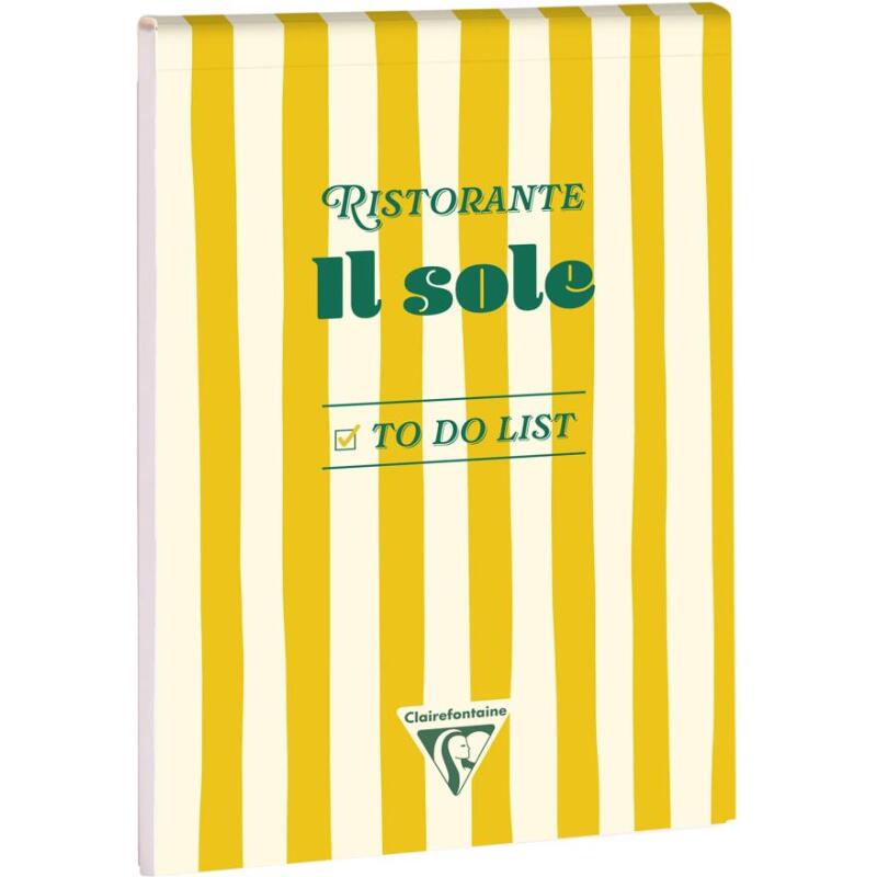 Dolce Amore, Bloc A5 14,8 x 21 cm to do list, 52 feuilles imprimées