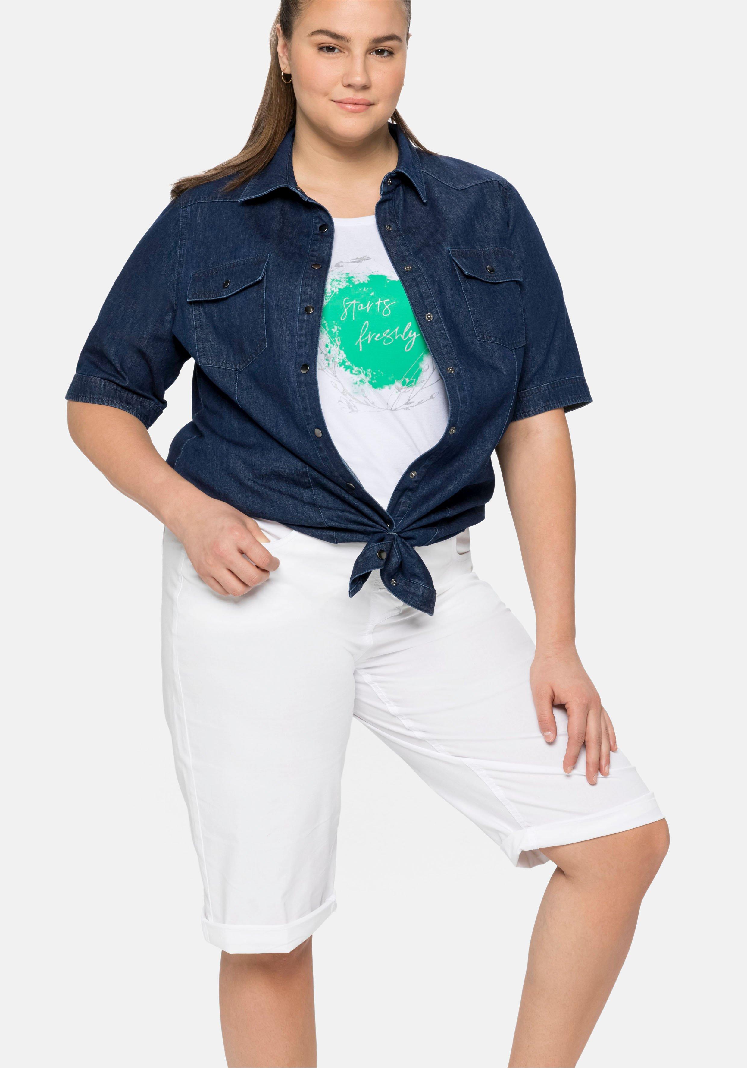 Bermudas mit individuellem Saumaufschlag