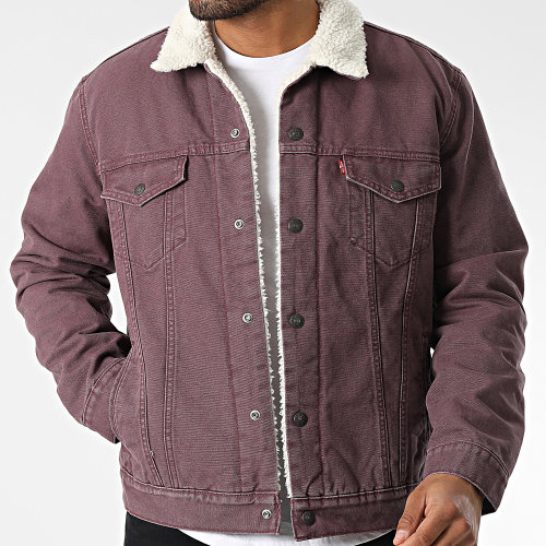 Veste Col Mouton 16365 Lavande