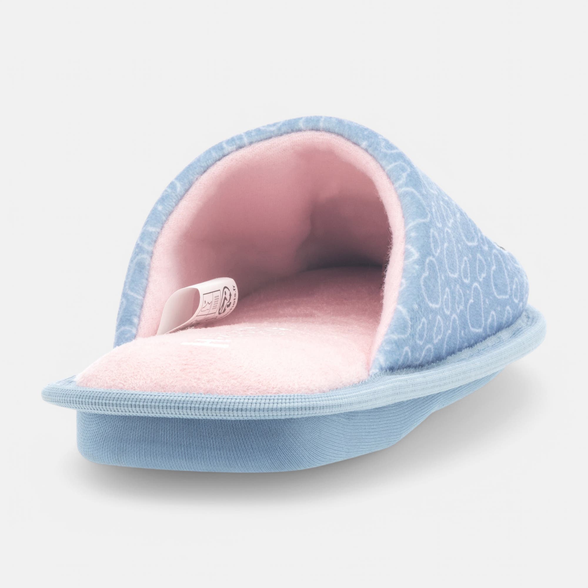 Pantoufles mules Fille bleu