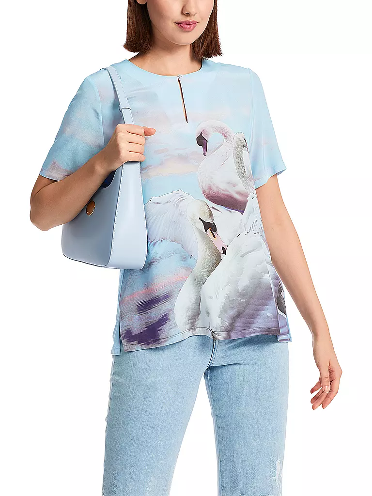 MARC CAIN Blusenshirt hellblau