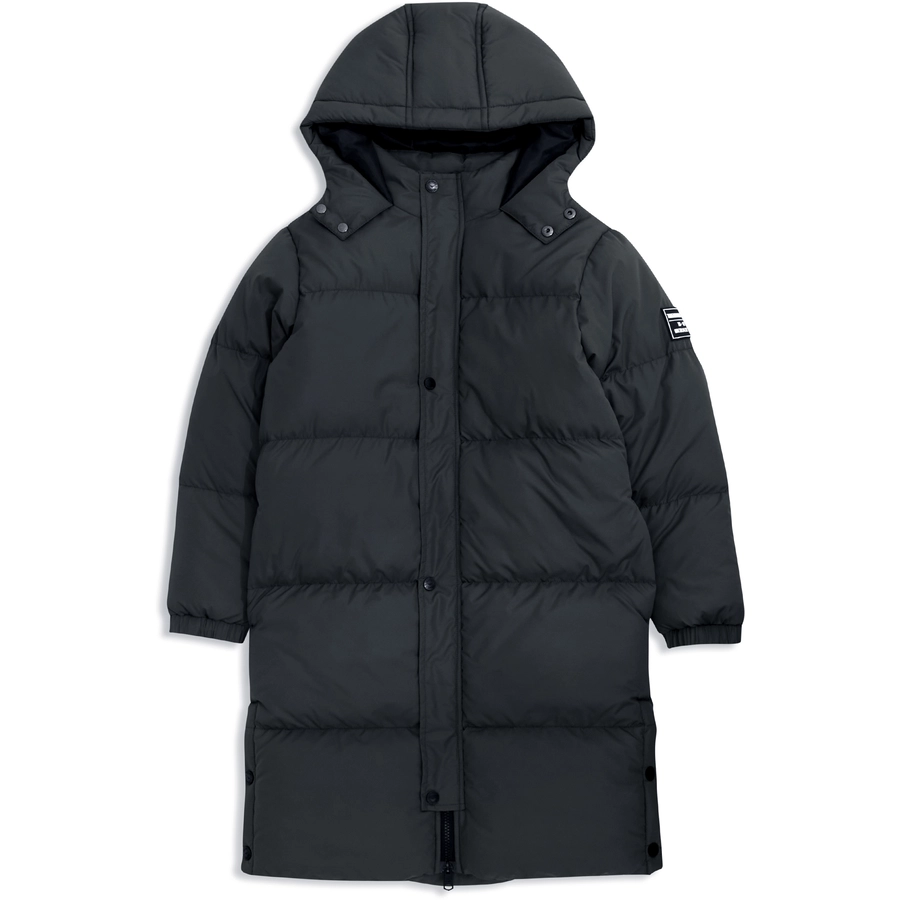 Threadboys Mantel Long Line Puffer Black