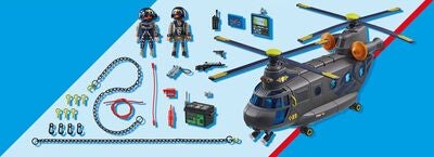 Playmobil 71149 City Action Byggesett Innsatsstyrkens Redningsfly