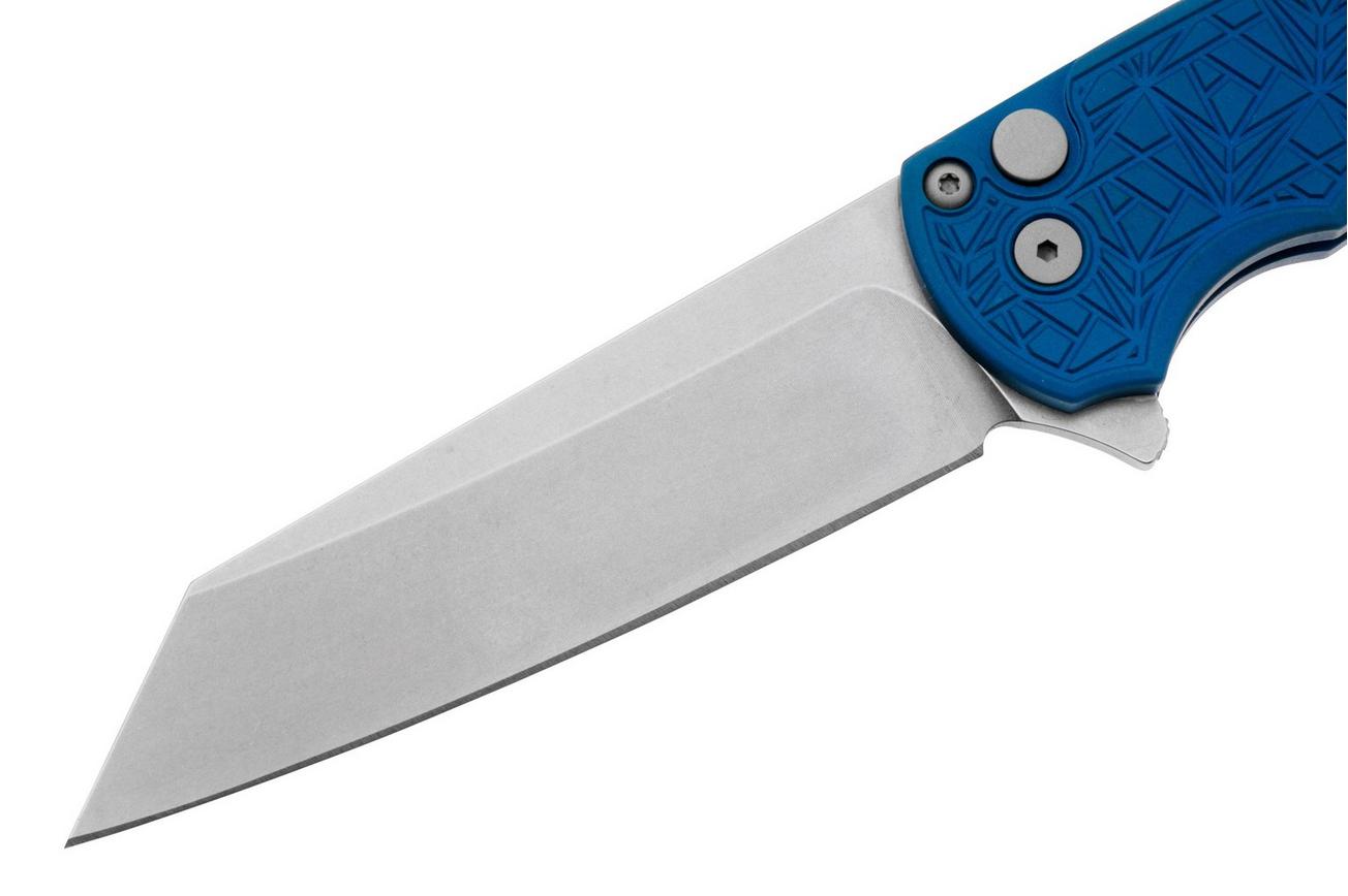 Pro-Tech Malibu 5405-BLUE-NEXUS CPM MagnaCut Reverse Tanto Blue Aluminum, zakmes