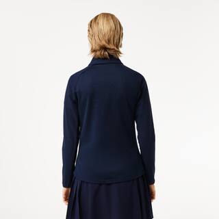 Veste mid-layer Golf slim fit en polaire Sweatshirts - Bleu - Lacoste - Femme
