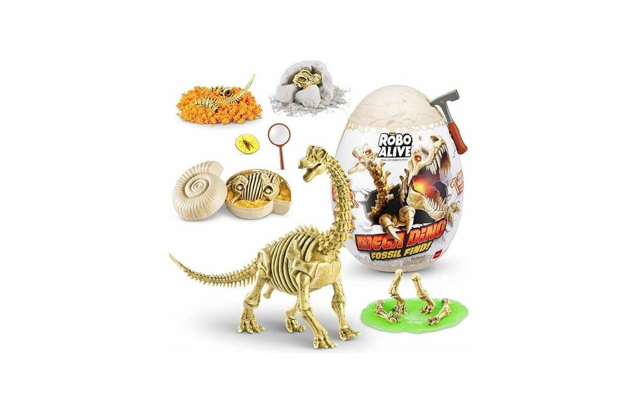 Mega Dino Fossil Find verrassingsei met dino