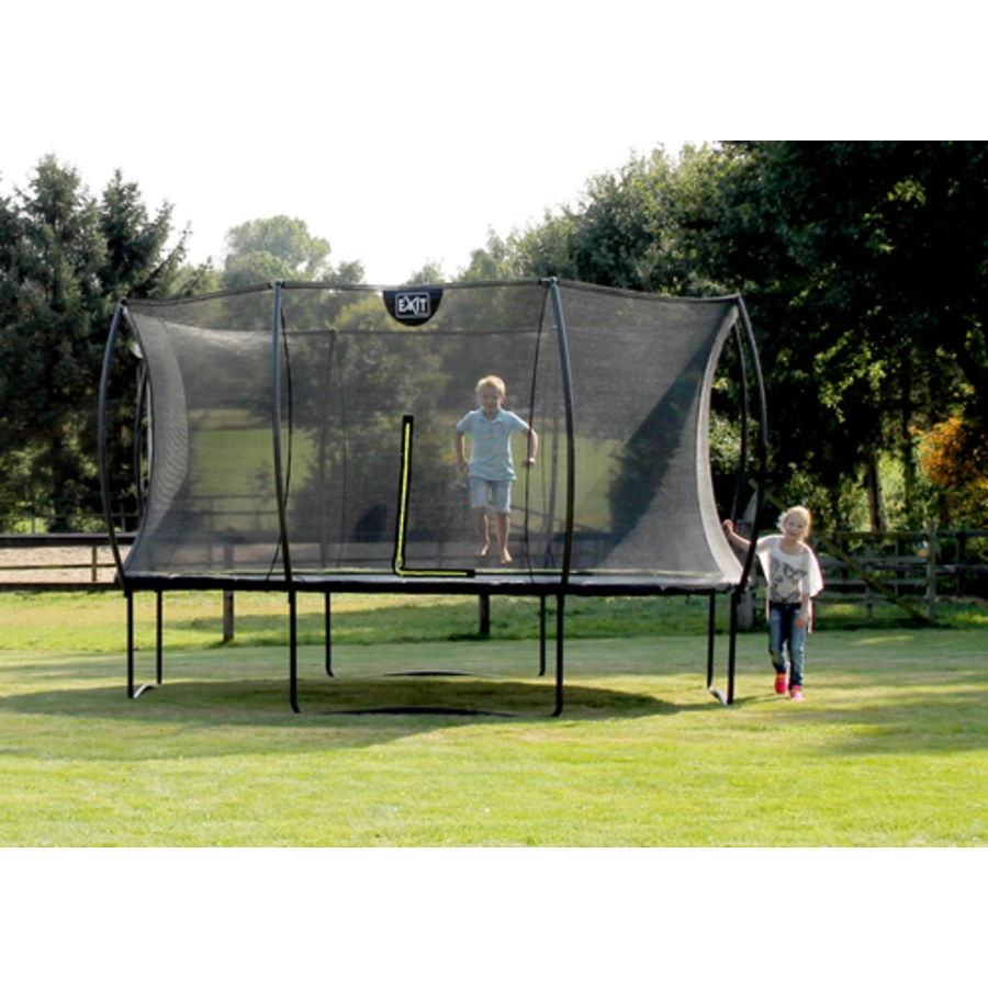 EXIT Trampolin Silhouette ø244cm - grün
