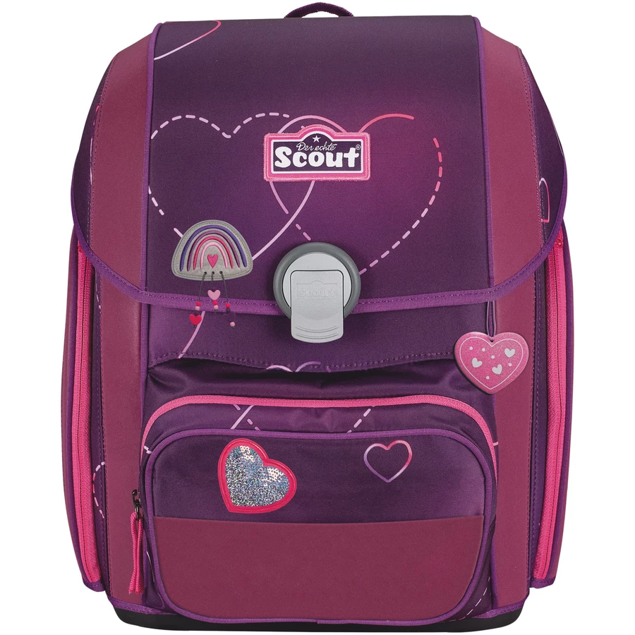Scout Genius Exklusiv Superflash - Schulranzen Set 4tlg. Lovely
