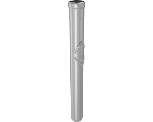 Zambelli standpijp met reinigingsopening, zink, rond, DN 80 mm, 1000 mm