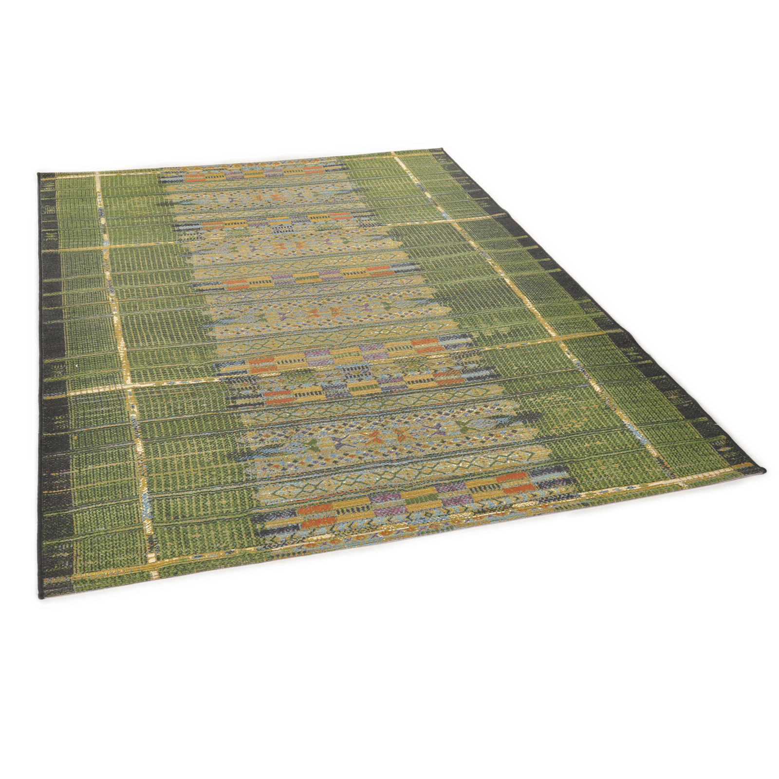 In-/Outdoorteppich - grün - 60x100 cm