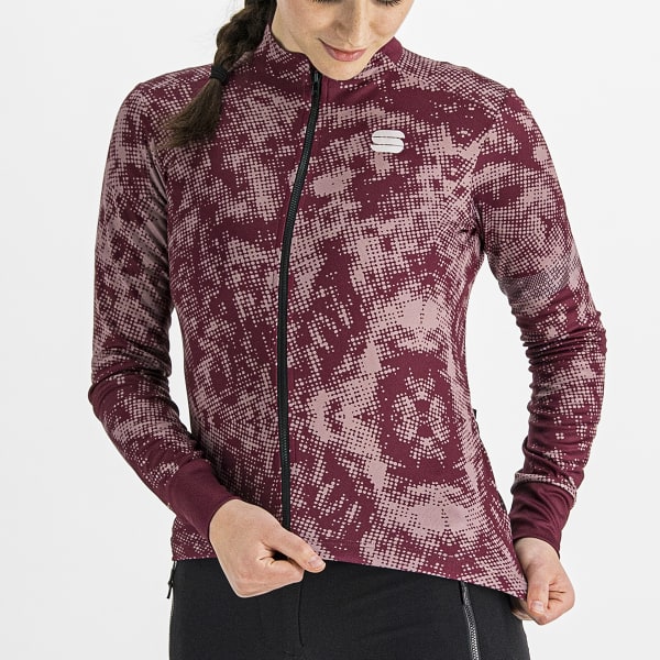 Maillot vélo SPORTFUL ESCAPE SUP W TH JRS RED WINE MAUVE