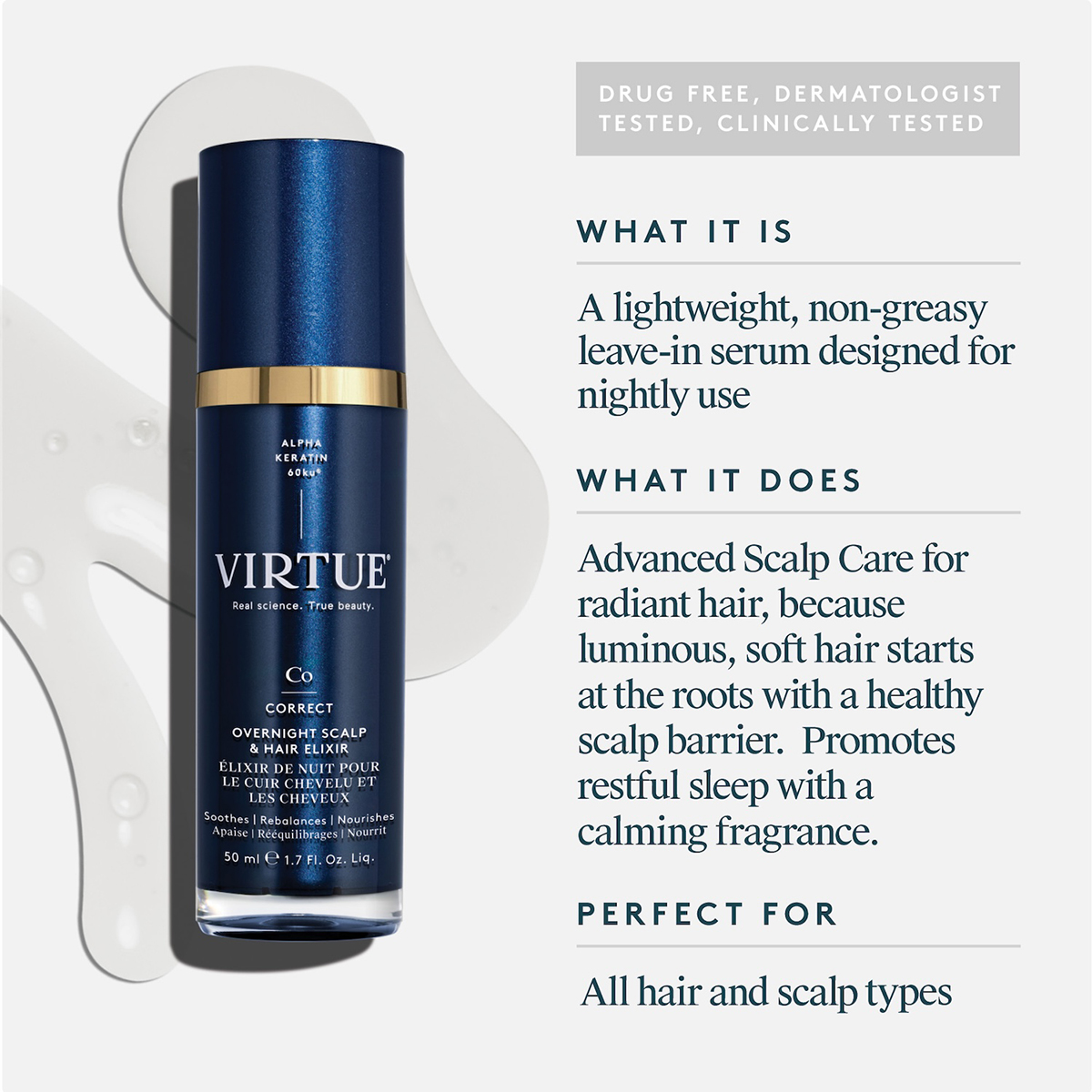 Overnight Scalp & Hair Elixir 50ml