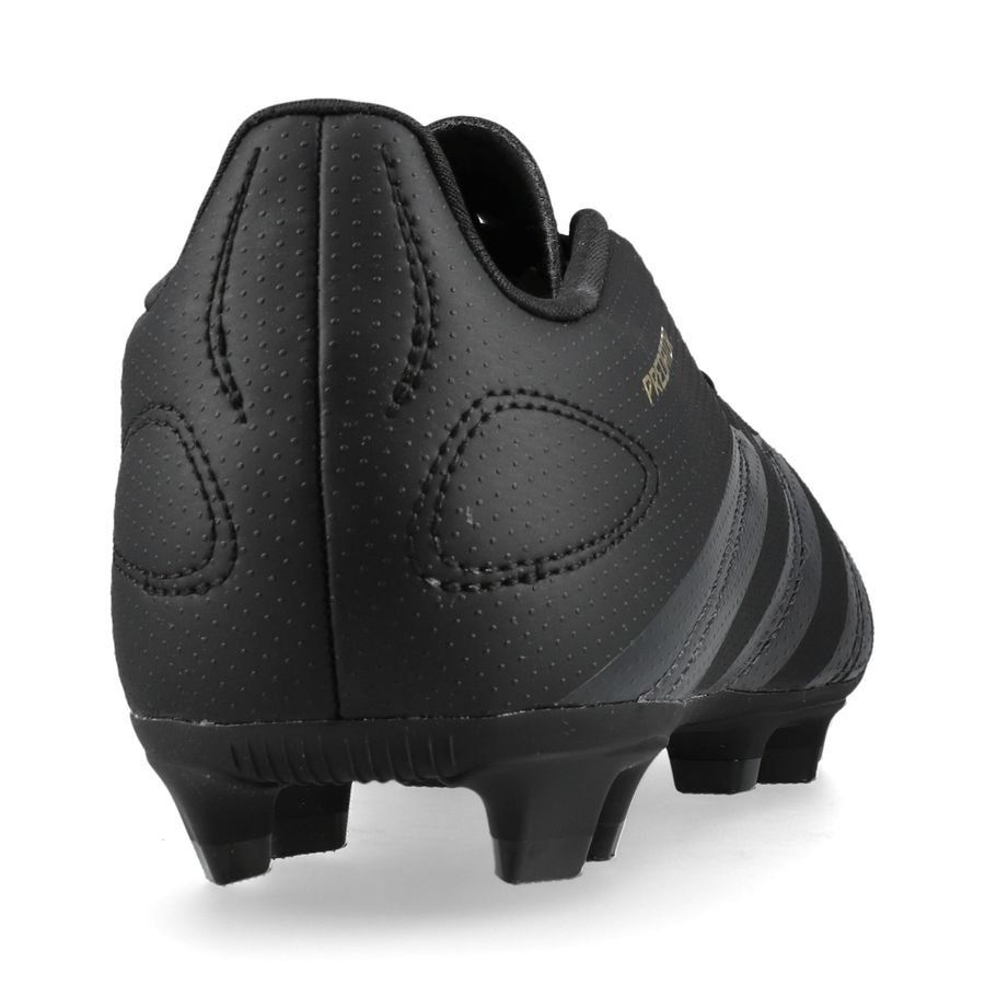 adidas Predator Club FxG Dark Spark - Noir/Gris/Doré Enfant