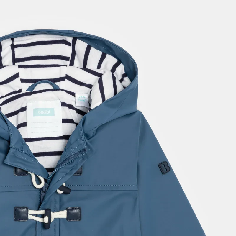 Imperméable ciré bleu bébé garçon Bleu
