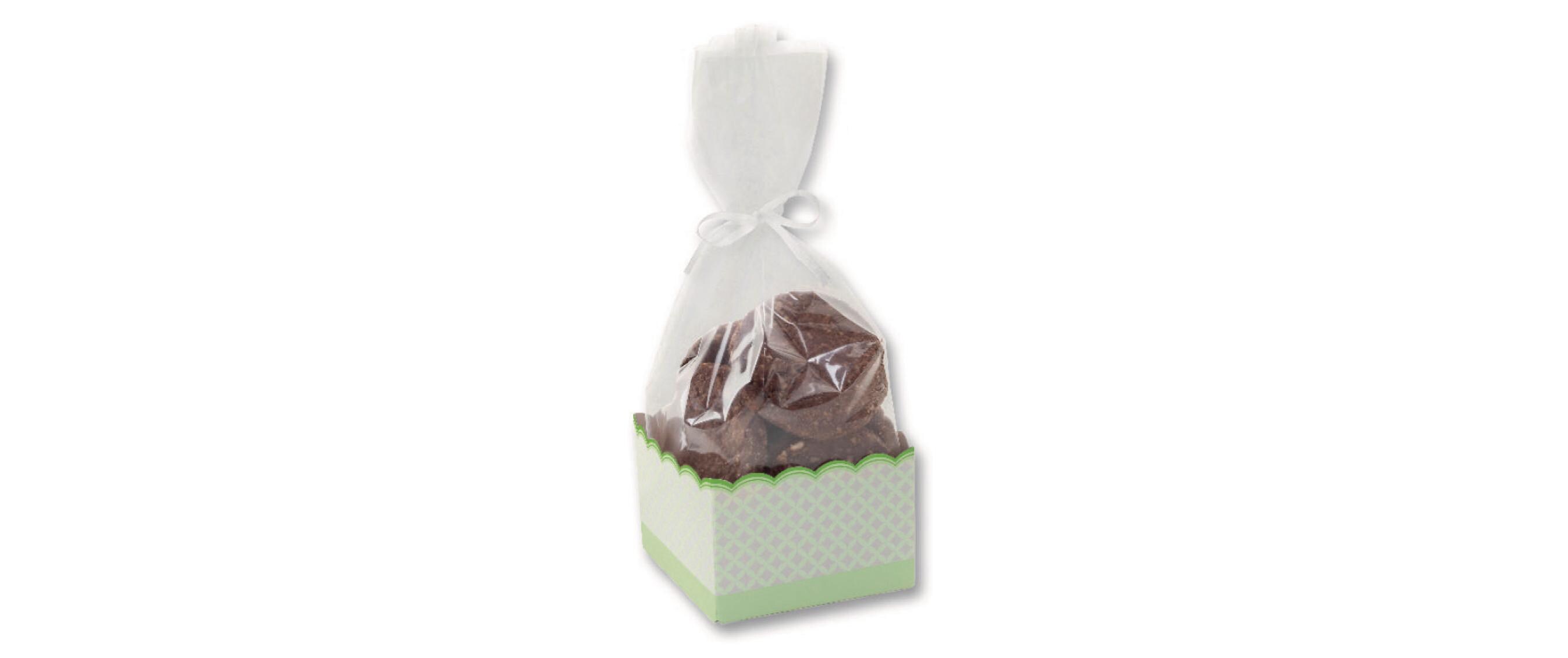 Geschenkbox Gebäck Mehrfarbig, 7.5 x 7.5 x 20 cmVerpackungsset für Süssigkeiten