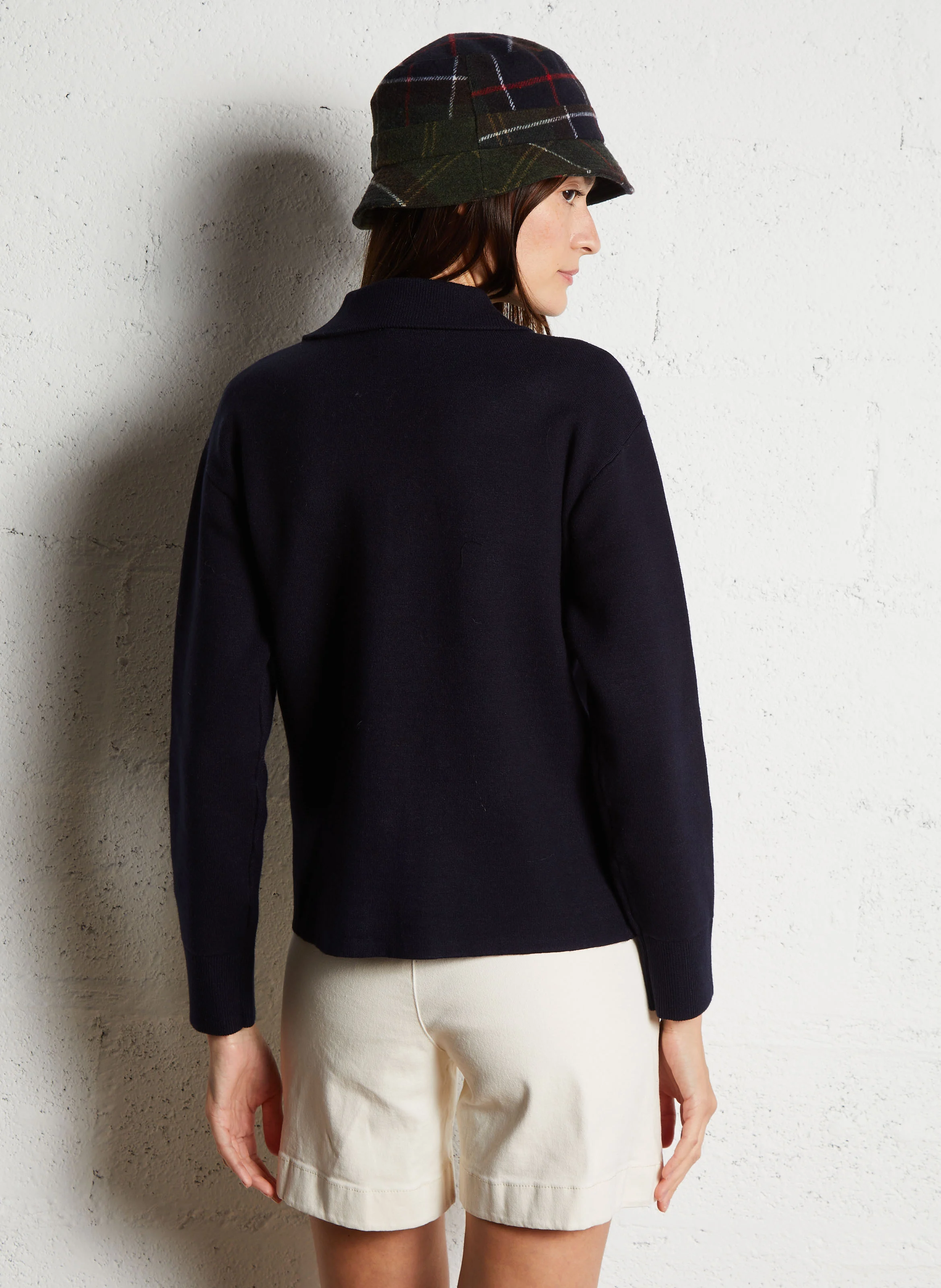 CORENTIN - Gilet droit boutonné| Bleu