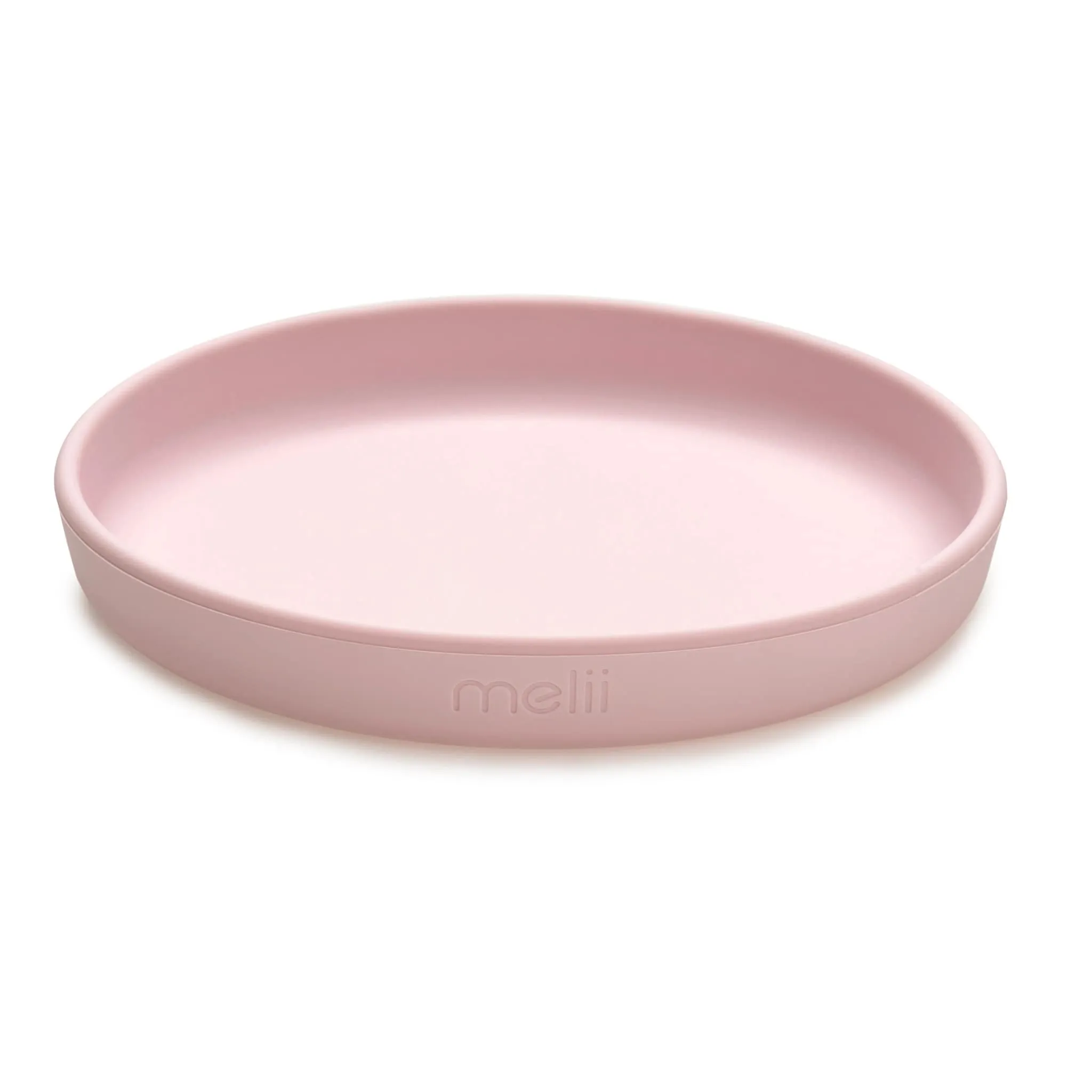 Melii Ensemble de Vaisselle en Silicone 3 Pièces - Rose