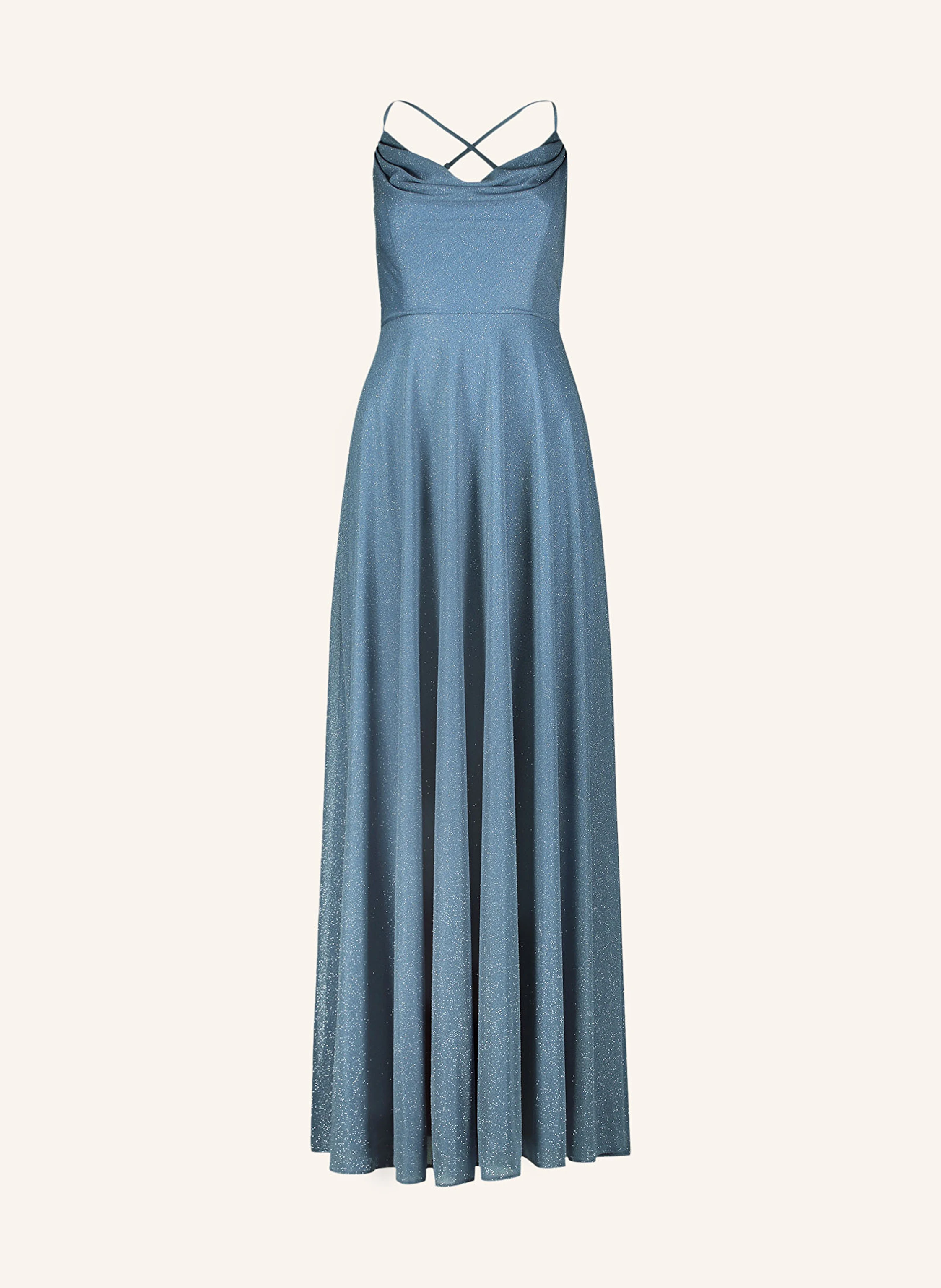 Suddenly Princess Abendkleid mit Glitzergarn und Cut-out