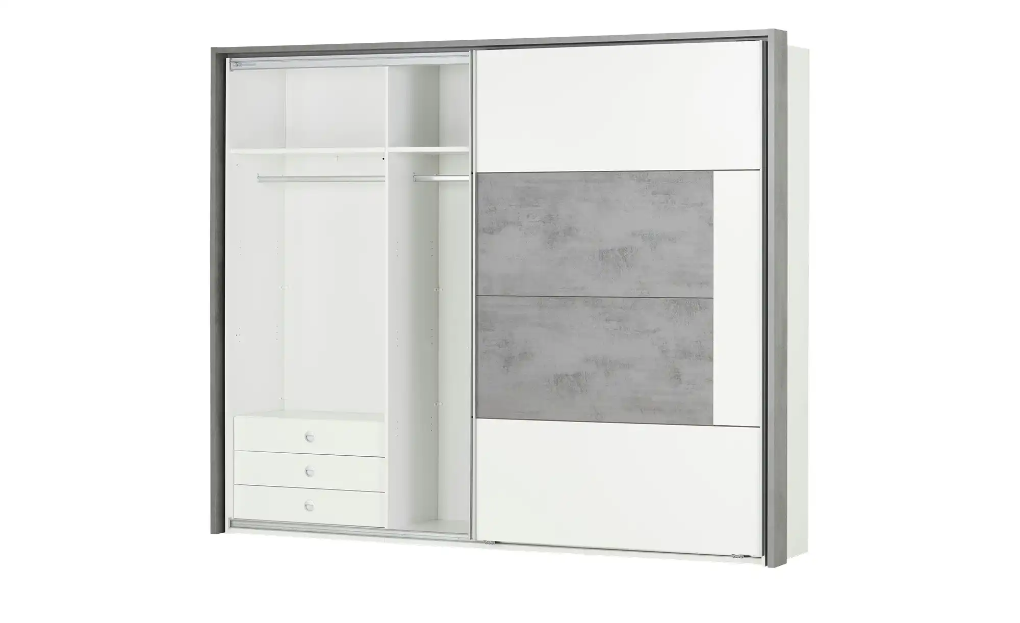uno Schwebetürenschrank, 2-türig Allegre