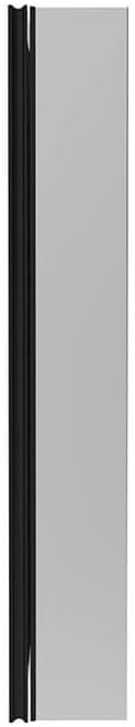 Home Deluxe LED-Spiegelschrank EVE Schwarz 100 x 80 cm I mit Steckdose, Bad, mit Beleuchtung und Steckdose, Beleuchteter Schrank mit USB-Anschluss