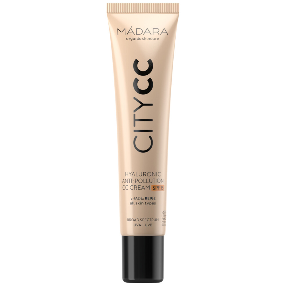 Madara City CC Hyaluronic Anti-Pollution CC-Crème SPF 15 Beige40 ml