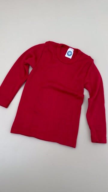Ulltrøye Langermet – 70% Merino, 30% Silke