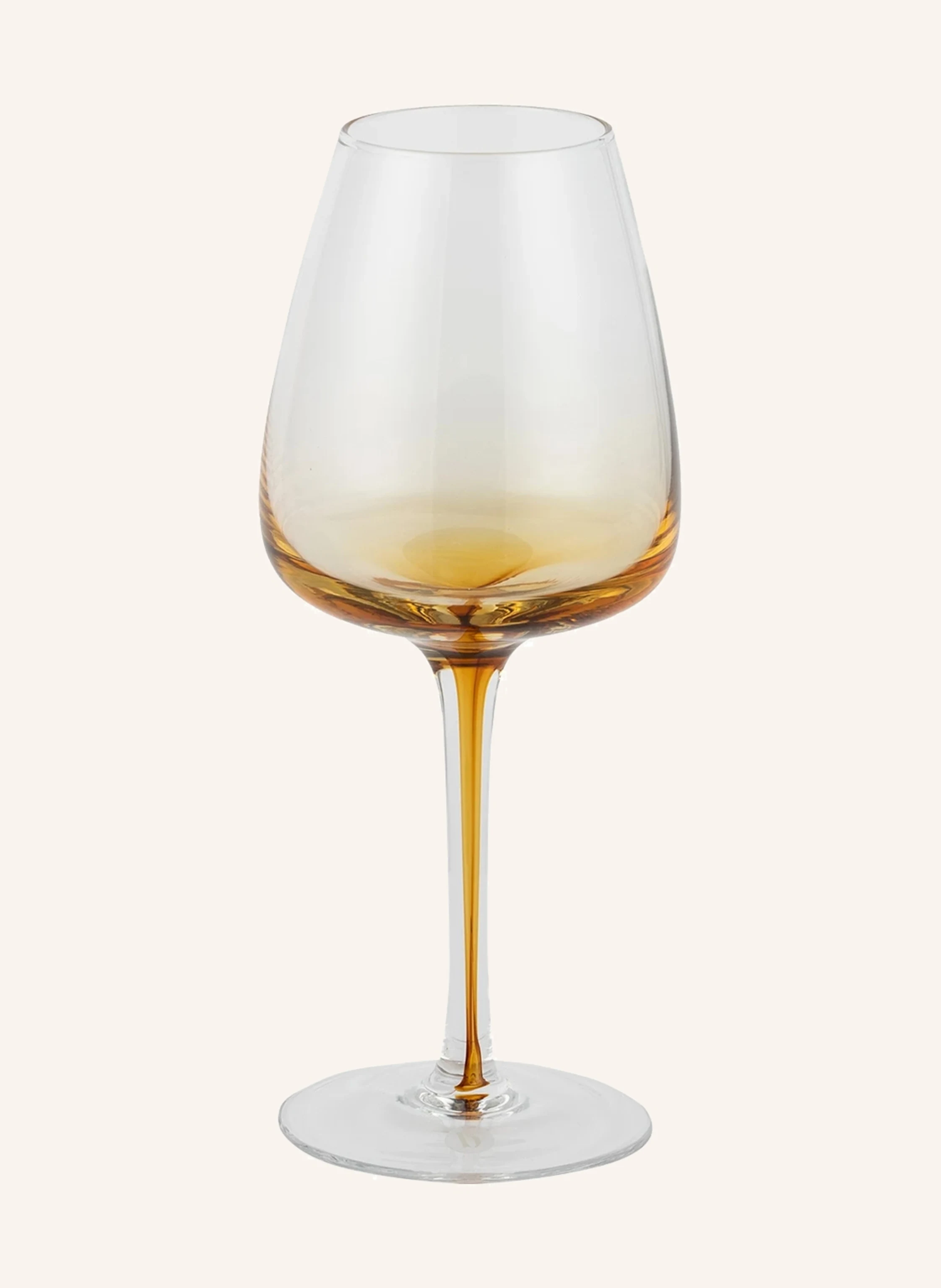 BROSTE COPENHAGEN 4er-Set Weingläser AMBER