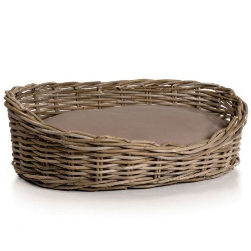 Cama Milano para cães, marrom