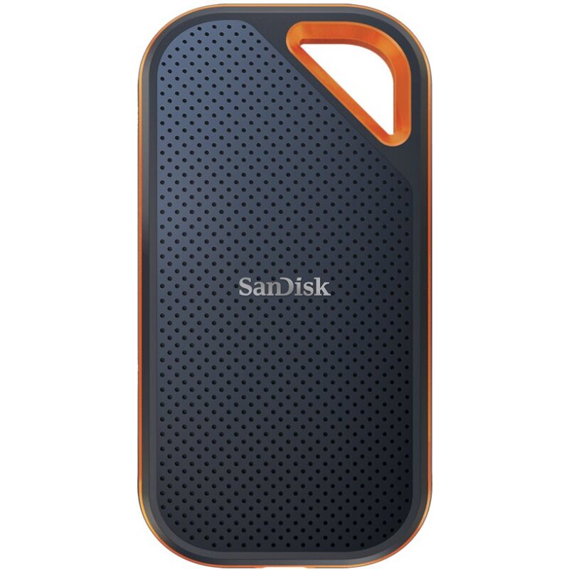 SanDisk Extreme PRO 4 To USB Type-C 3.2 Gen 2 (3.1 Gen 2) Noir, Orange