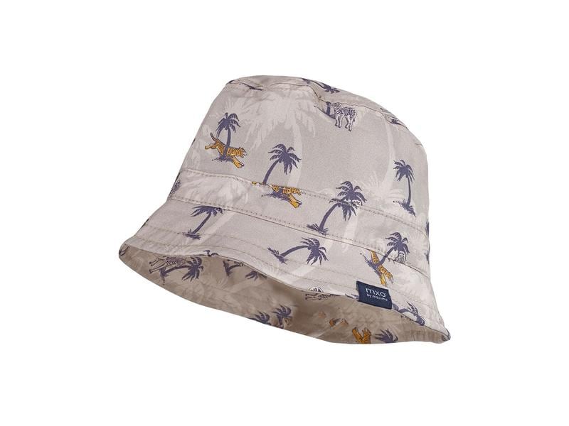 maximo Sonnenhut Silbergrau Afrika Tiere Gr. 47 Mini Boy Hut