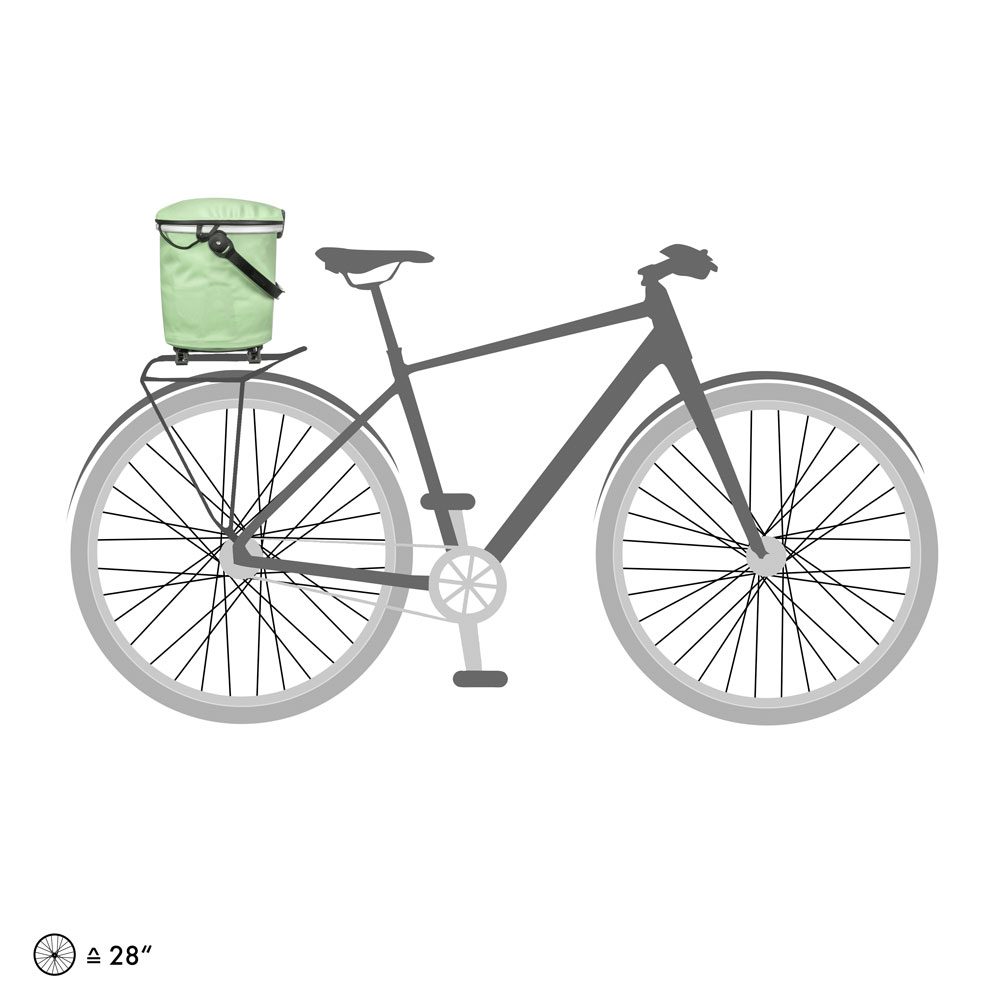 Ortlieb Up-Town Rack City 17,5l Fahrradkorb pistachio