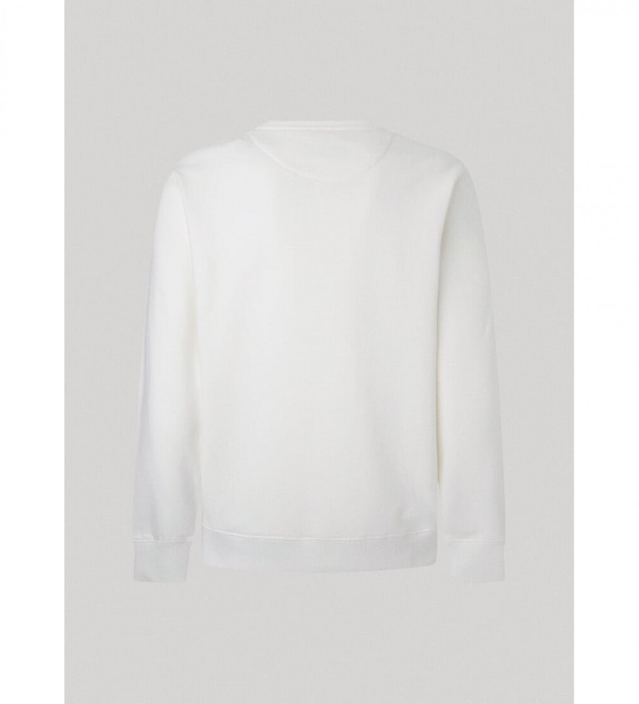 Moletom Pepe Jeans Ryan Crew, branco