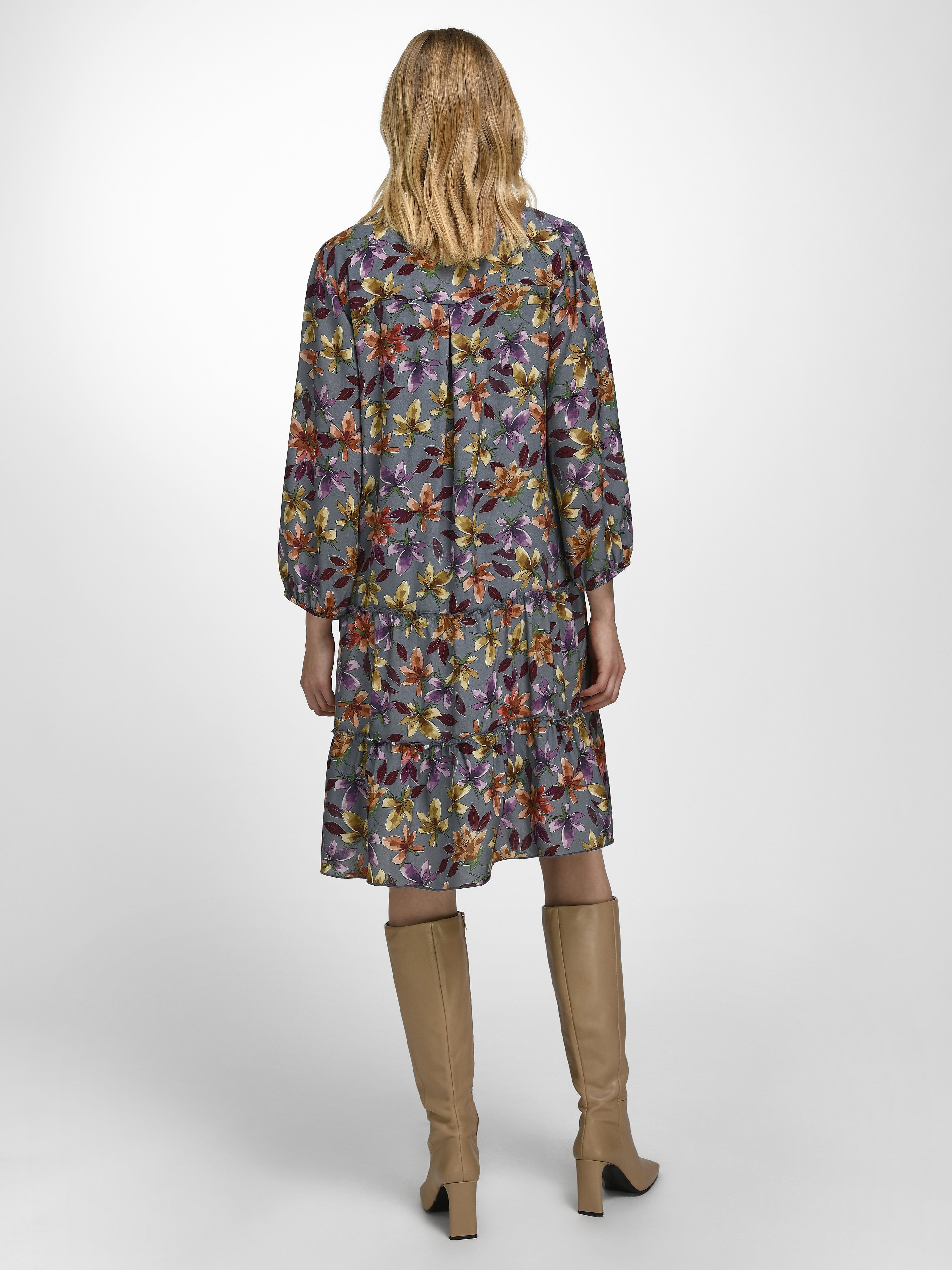 Kleid mit 3/4-Arm