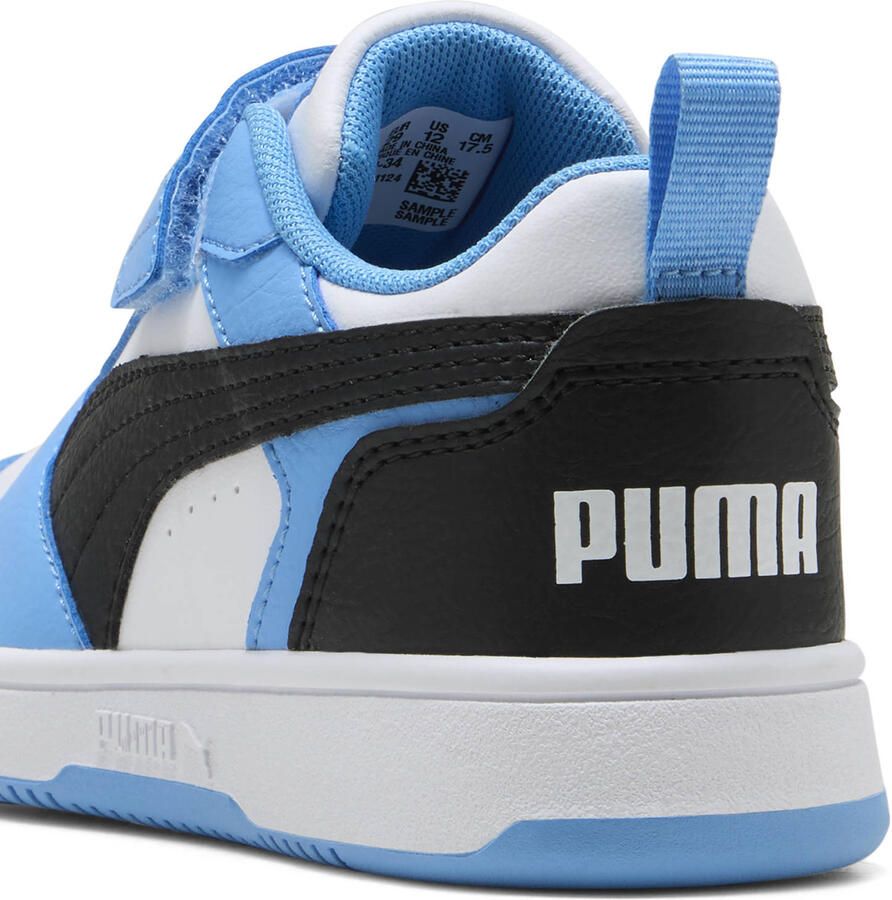 PUMA Rebound V6 Lo AC+ PS Unisex Sneakers Team Light Blue- Black- White