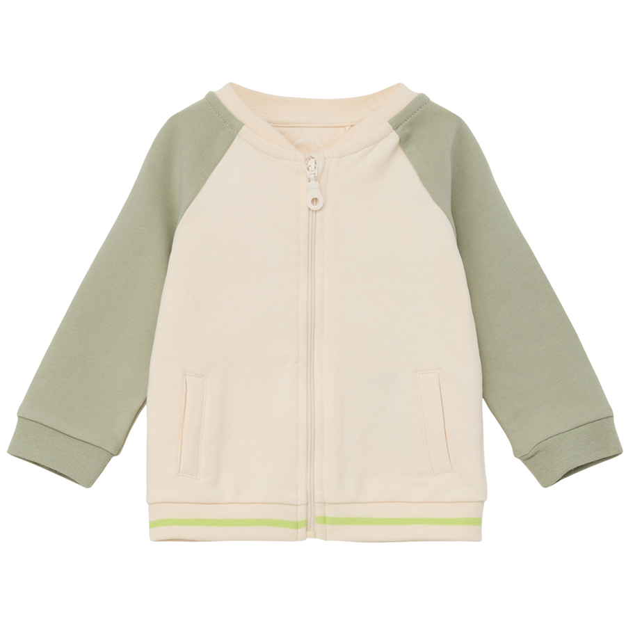 s.Oliver Sweatjacke Löwe beige