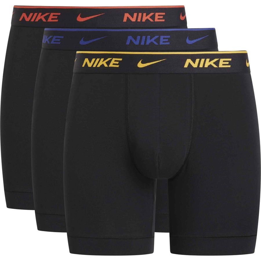 Nike Shorts Boxer Pack de 3 - Noir/Doré/Bleu/Rouge