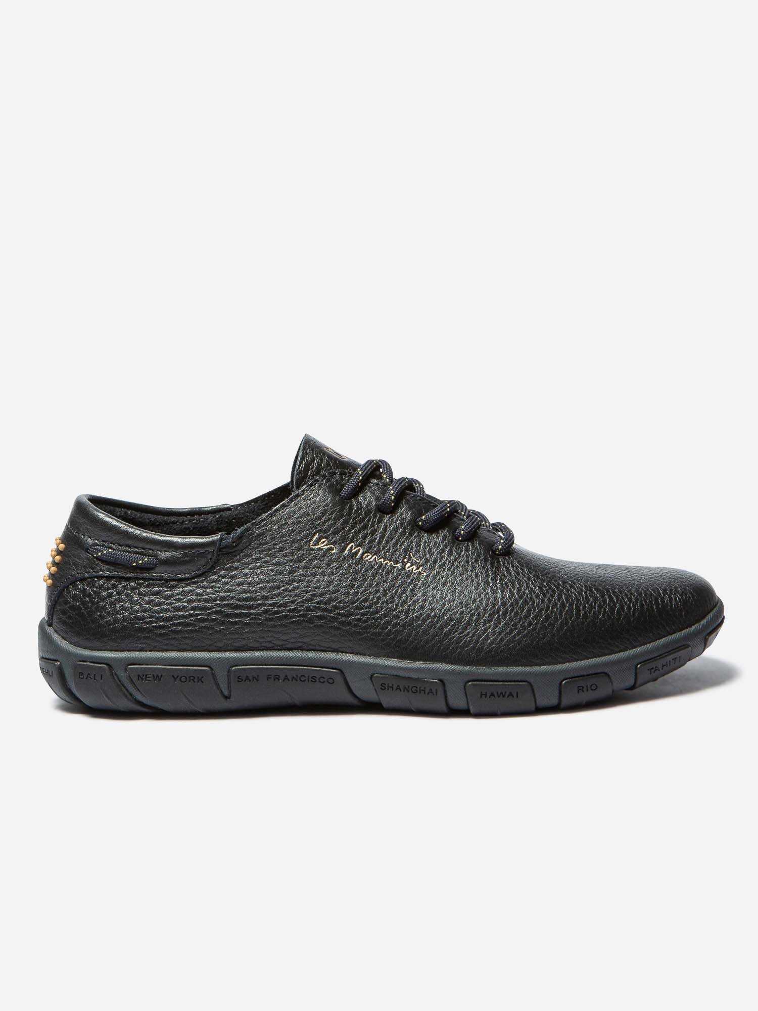 Tennis Femme Confort Cuir Marine