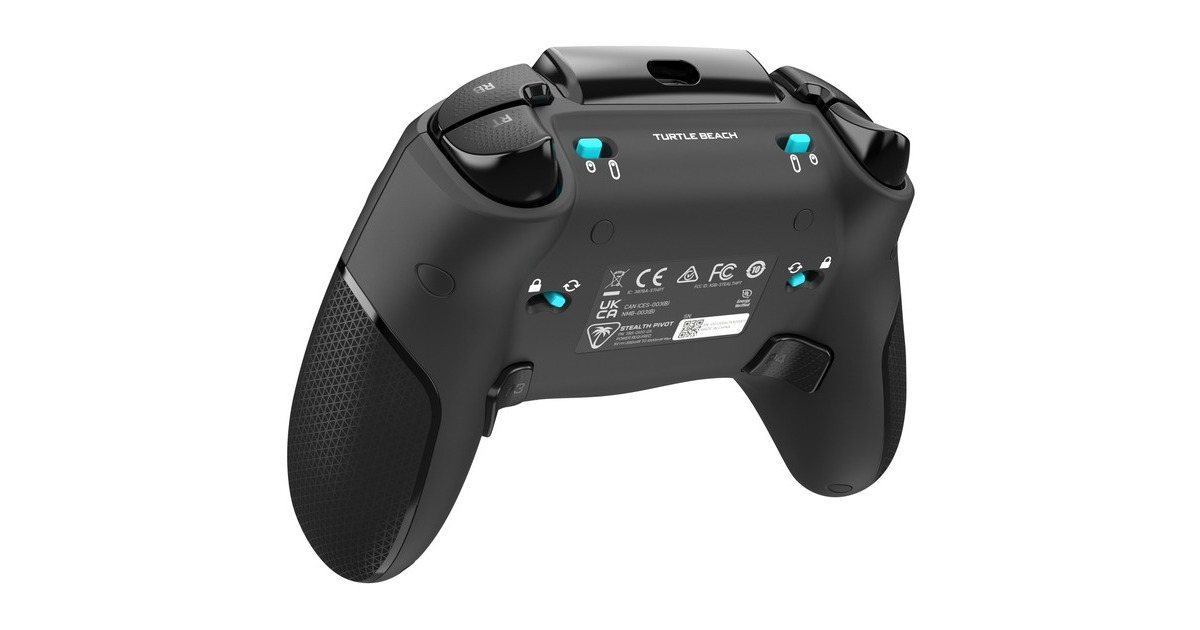 Turtle BeachStealth Pivot draadloze slimme controller   (Zwart, 2,4 GHz / Bluetooth / USB, Pc, Xbox, Android)