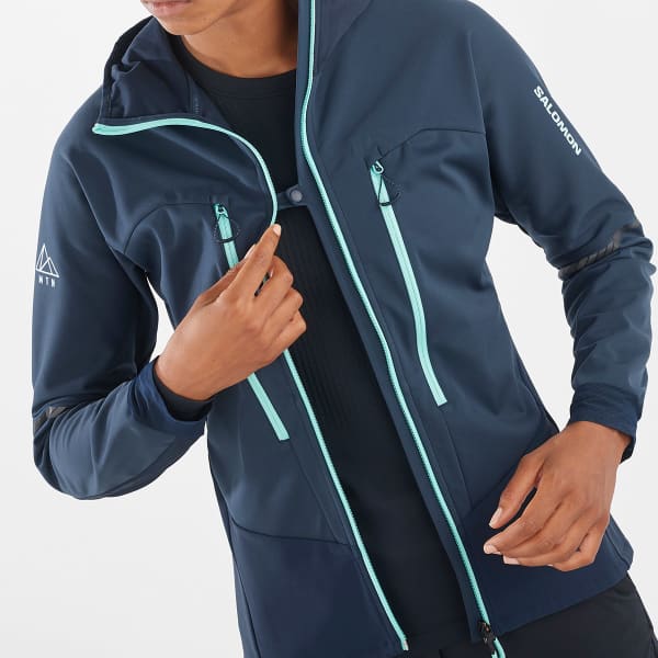 Veste softshell SALOMON MTN SOFT SHELL JACKET W CARBON