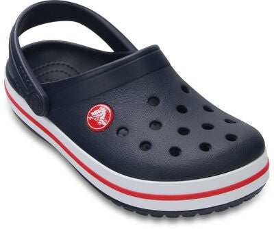 Crocs Classic Sandaler, Navy/Red