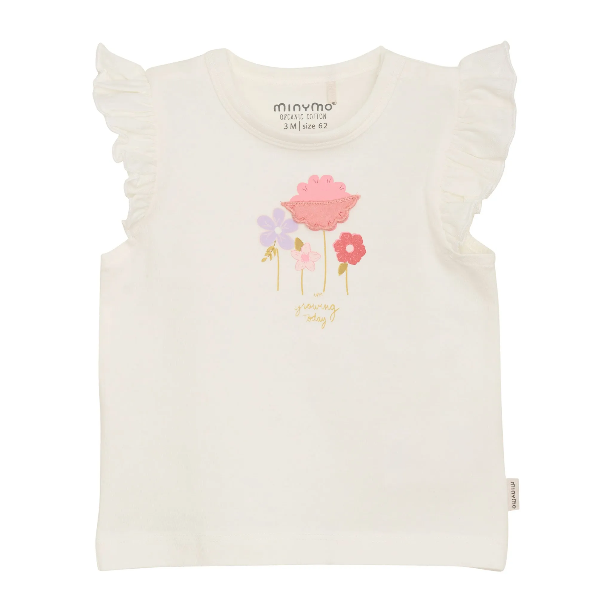 Minymo T-shirt Jardin 6-24mois