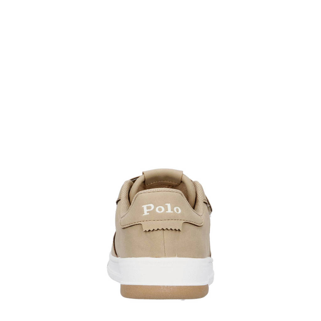 Ralph Lauren Masters Court PS Schoolkind suède sneakers beige