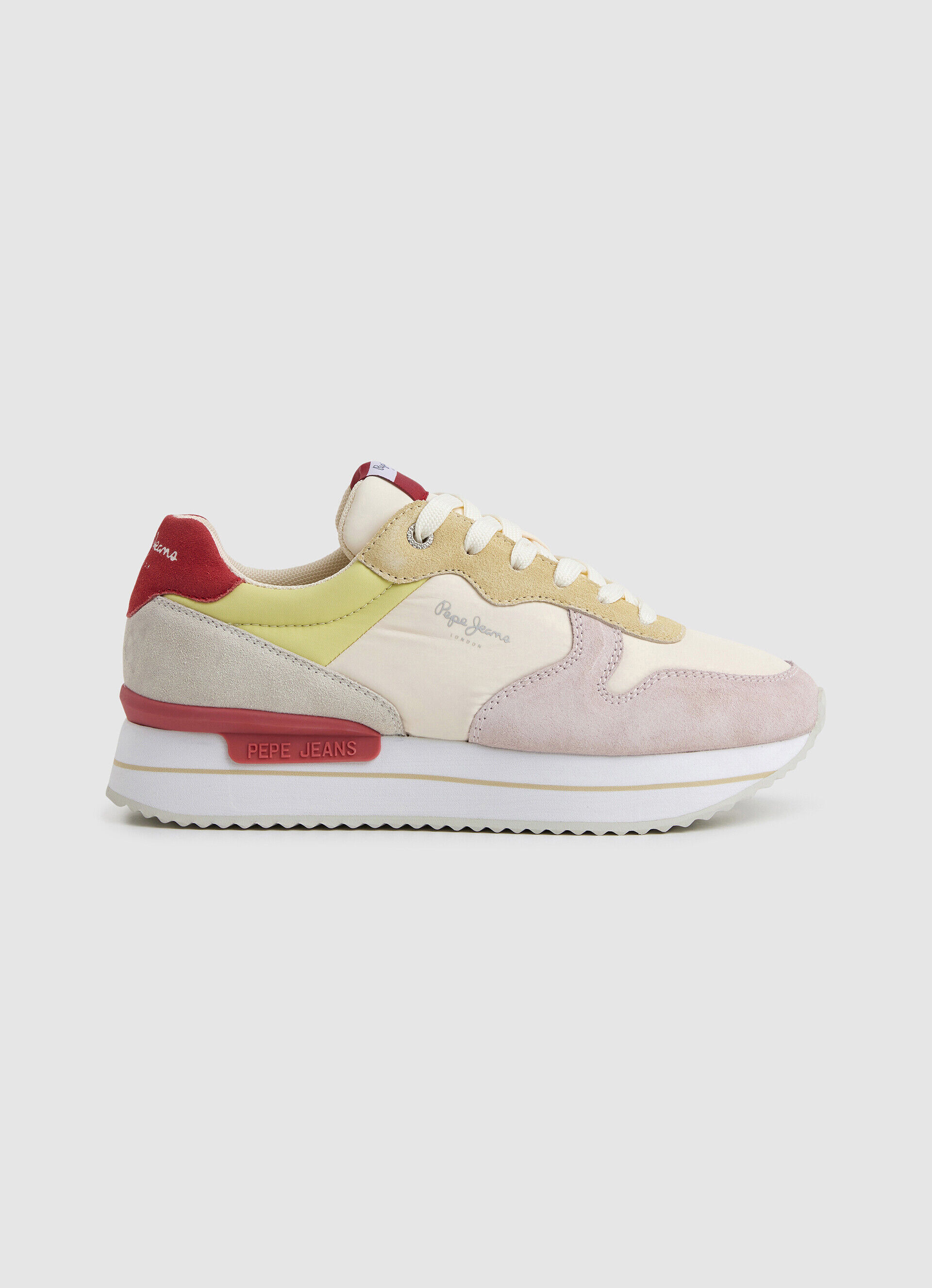 Sapatos combinados Rusper Sweet - branco de fábrica