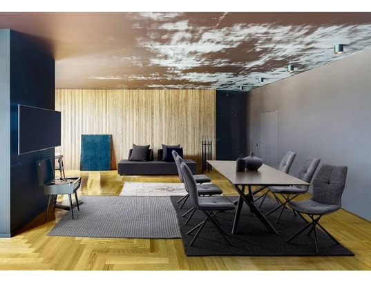 CONCEPT1 - Table de salle à manger Seyfert 160/220 x 90 x h76 cm