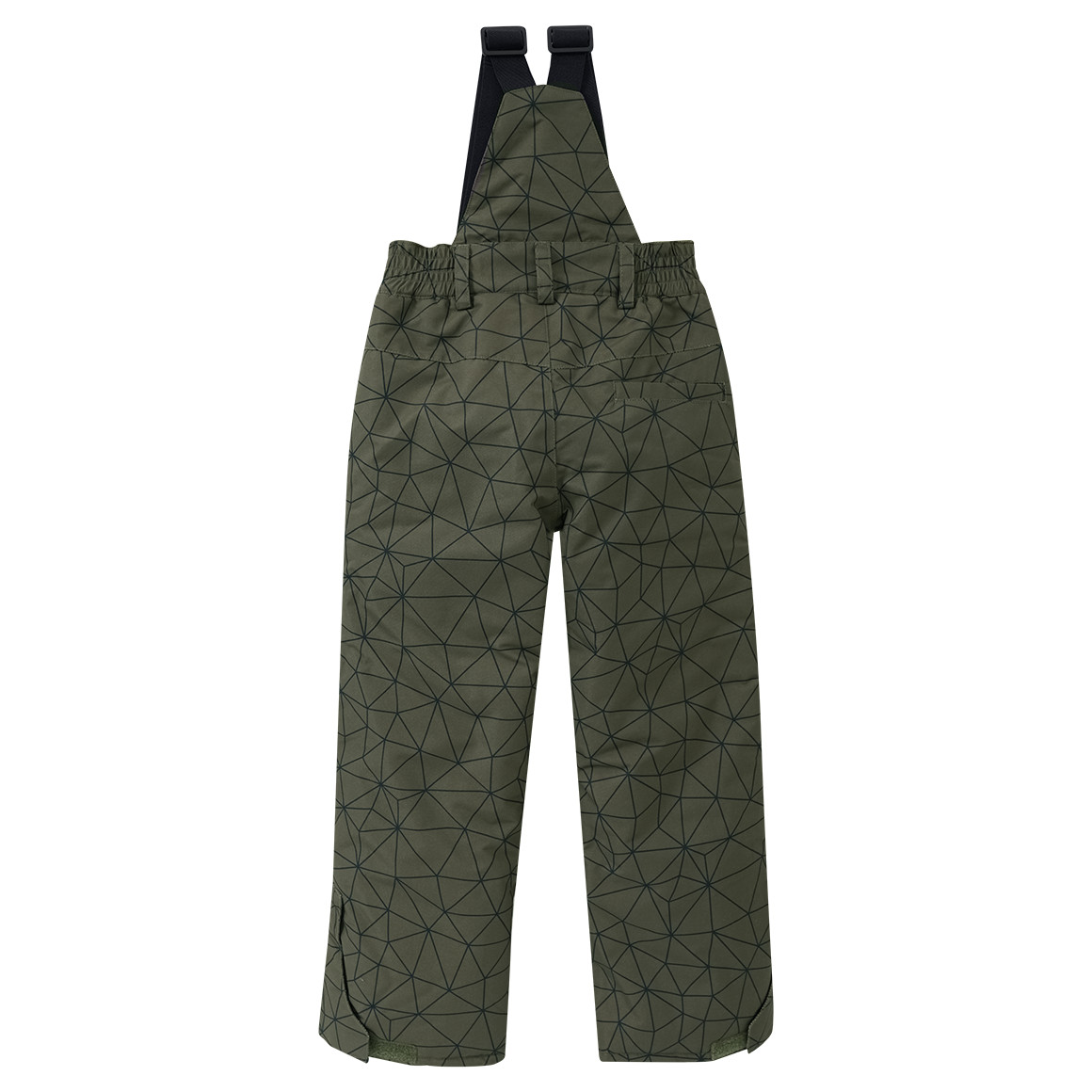 Topolino Jungen Schneehose mit Allover-Muster dunkelgrün